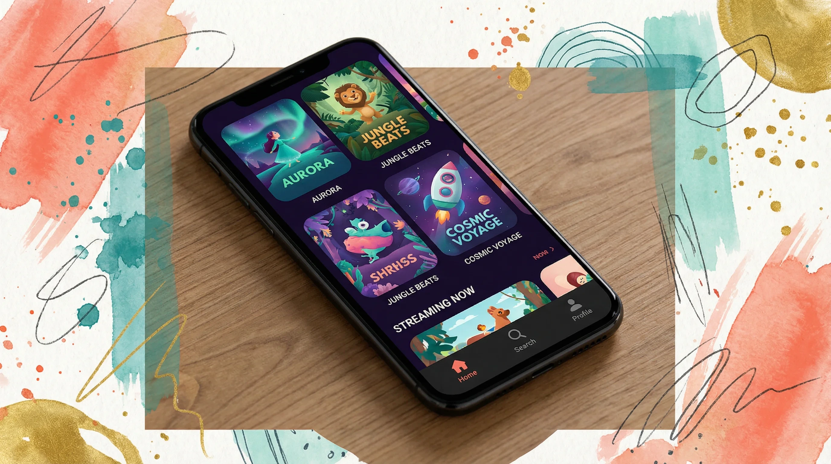 3d同人动漫 | 3d同人独立动漫在线展映APP手机界面预览 - 独立动画短片移动端观看体验